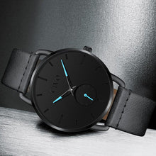 Laden Sie das Bild in den Galerie-Viewer, 8085C | Quarz-Herrenuhr | Lederarmband