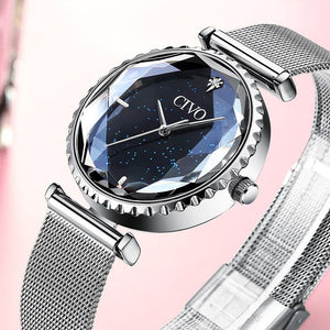 8116C | Quartz Women Watch | Mesh Band-megalith watch