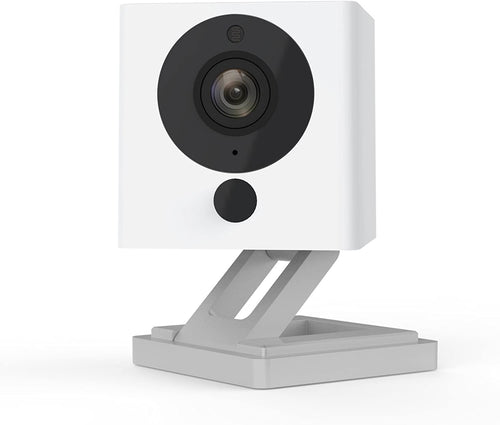 Ogrphy Cam 1080p HD Indoor Wireless Smart Home Camera with Night Vision, 2-Way Audio, Works with Alexa & the Google Assistant, One Pack, White - WYZEC2