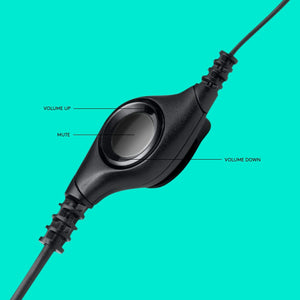 Lonhry USB Headset H390 with Noise Cancelling Mic