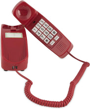 Load image into Gallery viewer, Oidium  Phones Corded Phone - Phones for Seniors - Phone for Hearing impaired - Crimson Red - Retro Novelty Telephone - an Improved Version of The Princess Phones in 1965 - Style Big Button