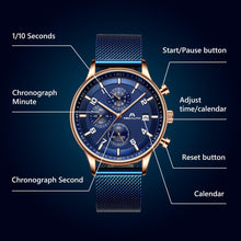 Load image into Gallery viewer, 8003M | Quartz Men Watch | Mesh Band