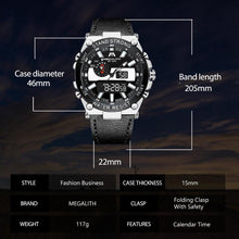 Laden Sie das Bild in den Galerie-Viewer, 8230M | Quartz Men Watch | Leather Band-megalith watch