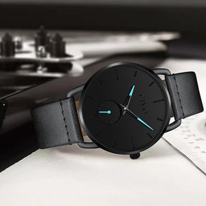 8085C | Quarz-Herrenuhr | Lederarmband