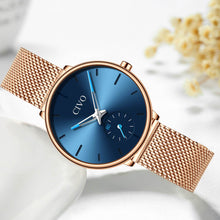 Laden Sie das Bild in den Galerie-Viewer, 0124C | Quarzuhr für Damen | Mesh-Armband