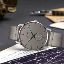 Laden Sie das Bild in den Galerie-Viewer, 8085C | Quarz-Herrenuhr | Lederarmband