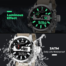 Laden Sie das Bild in den Galerie-Viewer, 8229M | Quartz Men Watch | Nylon Band-megalith watch