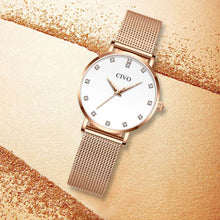 Load image into Gallery viewer, 8055C | Quartz Women Watch | Mesh Band