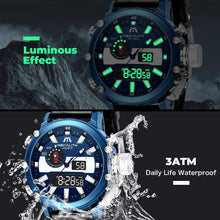 Laden Sie das Bild in den Galerie-Viewer, 8229M | Quartz Men Watch | Leather Band-megalith watch