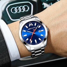 Laden Sie das Bild in den Galerie-Viewer, 8603M | Quartz Men Watch | Stainless Steel Band-megalith watch
