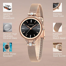 Laden Sie das Bild in den Galerie-Viewer, 8121C | Quartz Women Watch | Mesh Band-megalith watch