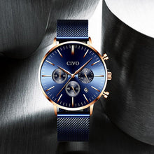 Load image into Gallery viewer, 8073C | Quartz Men Watch | Mesh Band