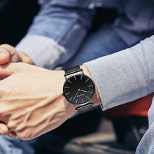Laden Sie das Bild in den Galerie-Viewer, 0054C | Quarzuhr für Herren | Mesh-Armband
