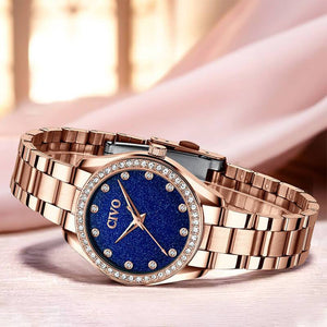 8119C | Quartz Women Watch | Stainless steel Band-megalith watch