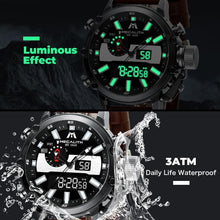 Load image into Gallery viewer, 8229M | Quartz Men Watch | Leather Band-megalith watch