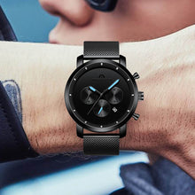 Laden Sie das Bild in den Galerie-Viewer, 8021M | Quarzuhr für Herren | Mesh-Armband