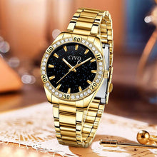Load image into Gallery viewer, 8118C | Quartz Women Watch | Stainless steel Band-megalith watch