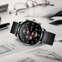 Laden Sie das Bild in den Galerie-Viewer, 8028C | Quarzuhr für Herren | Mesh-Armband