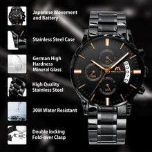 Load image into Gallery viewer, 0105M | Quartz Men Watch | Stainless Steel Band