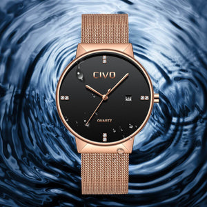 9164C | Quartz Men Watch | Mesh Band