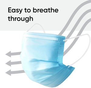 Cutlain 25 pcs/Bag FDA CE Certification Disposable Medical Mask Thickened 3 Layer Non-woven Protective Surgical Mask Fast Delivery