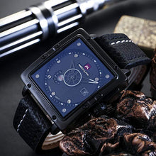 Laden Sie das Bild in den Galerie-Viewer, 0007M | Quarz-Herrenuhr | Lederarmband