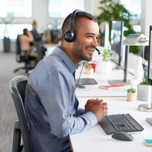 Laden Sie das Bild in den Galerie-Viewer, Lonhry USB-Headset H390 mit Mikrofon zur Geräuschunterdrückung