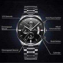 Load image into Gallery viewer, 0105M | Quartz Men Watch | Stainless Steel Band