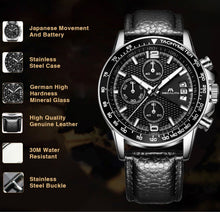 Load image into Gallery viewer, 0089M | Quartz Men Watch | Leather Band