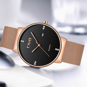 9164C | Quartz Men Watch | Mesh Band