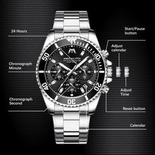 Load image into Gallery viewer, 8046M | Quartz Men Watch | Stainless Steel Band