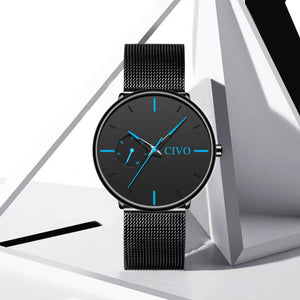 8052C | Quarzuhr für Herren | Mesh-Armband