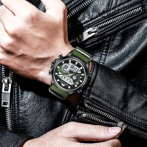 Analoge Digitaluhr | Nylonarmband | 8276M