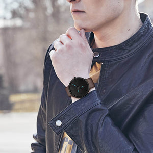 0124C | Quartz Men Watch | Leather Band