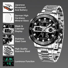 Laden Sie das Bild in den Galerie-Viewer, 8222M | Quartz Men Watch | Stainless Steel Band-megalith watch