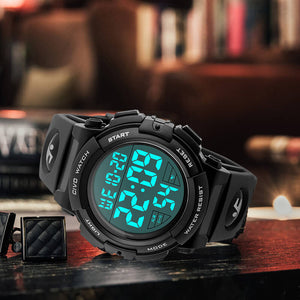 1258C | Quartz Men Watch | Rubber Band