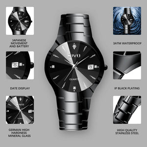 0104C | Quartz Men Watch | Stainless Steel Band