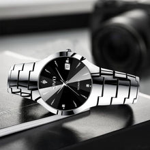 Laden Sie das Bild in den Galerie-Viewer, 0104C | Quarz-Herrenuhr | Edelstahlarmband