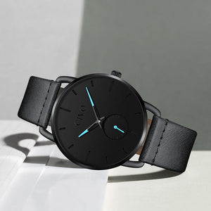 8085C | Quarz-Herrenuhr | Lederarmband