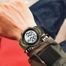 Laden Sie das Bild in den Galerie-Viewer, 1068C | Quartz Digital Men Watch | Rubber Band-megalith watch