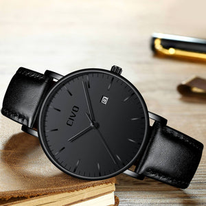 8029C | Quartz Men Watch | Leather Band