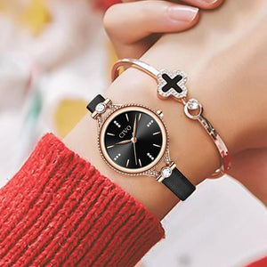 8120C | Quartz Women Watch | Leather Band-megalith watch