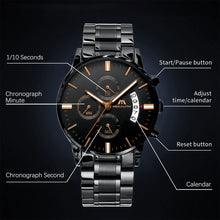 Load image into Gallery viewer, 0105M | Quartz Men Watch | Stainless Steel Band