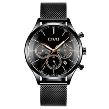 Laden Sie das Bild in den Galerie-Viewer, 8016C | Quarzuhr für Herren | Mesh-Armband