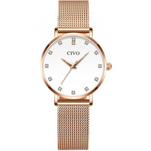 Load image into Gallery viewer, 8055C | Quartz Women Watch | Mesh Band