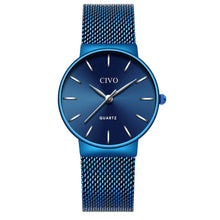 Laden Sie das Bild in den Galerie-Viewer, 8068C | Quarzuhr für Damen | Mesh-Armband