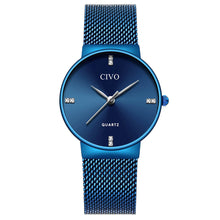 Laden Sie das Bild in den Galerie-Viewer, 8068C | Quarzuhr für Damen | Mesh-Armband