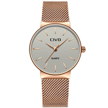 Laden Sie das Bild in den Galerie-Viewer, 8068C | Quarzuhr für Damen | Mesh-Armband