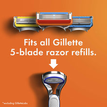 Load image into Gallery viewer, Fusion5 Men&#39;s Razor Handle + 4 Blade Refills