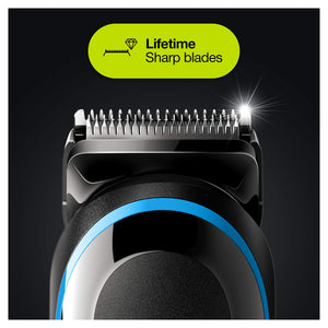 All-in-one trimmer   9-in-1 Beard Trimmer, Hair Clipper, Ear and Nose Trimmer, Body Groomer, Detail Trimmer, Rechargeable, with Gillette ProGlide Razor